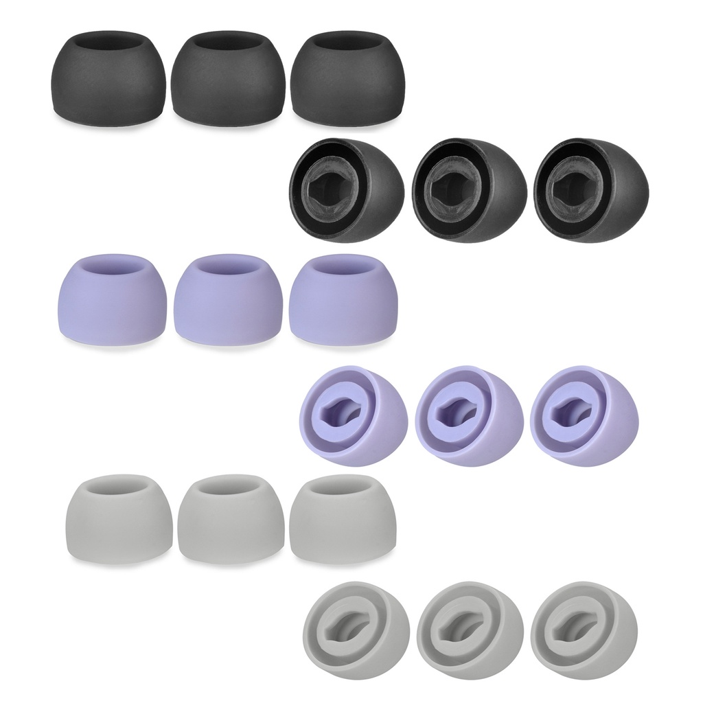 1 Cặp Nút Bọc Tai Nghe Bằng Cao Su Silicone Dẻo Thay Thế Cho Samsung Galaxy Buds Pro