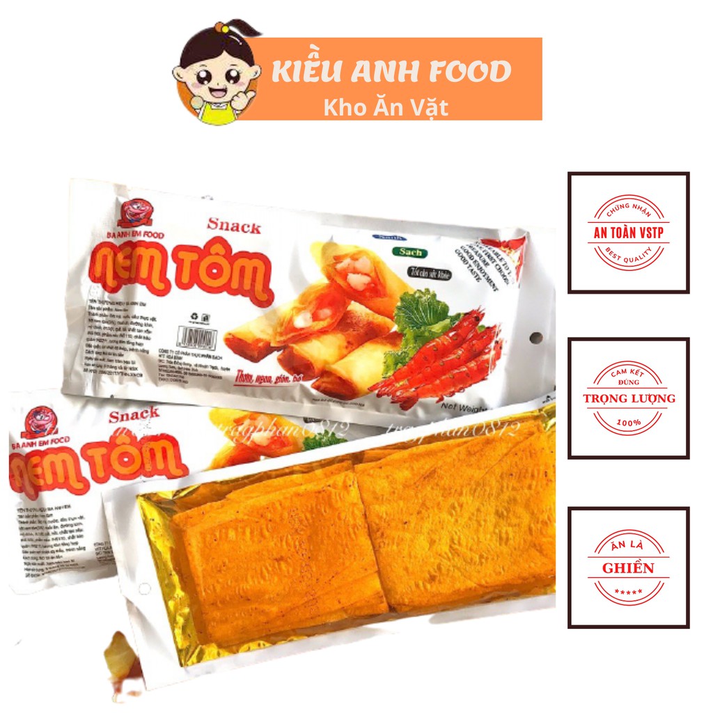 Snack Nem Tôm Ba Anh Em