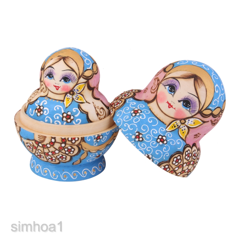 Bộ 10 Búp Bê Nga Matryoshka 15cm