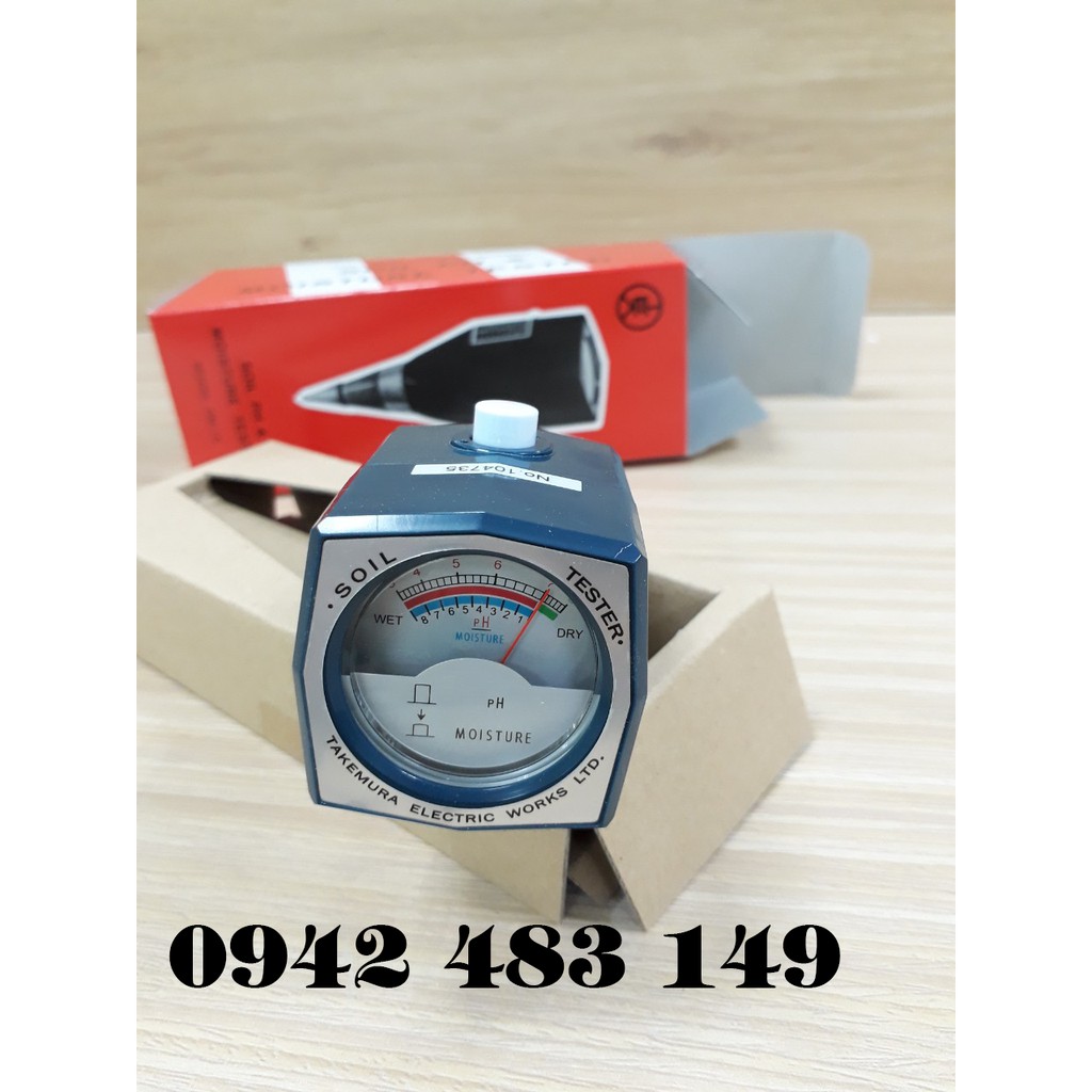 Máy đo pH và độ ẩm đất DM15