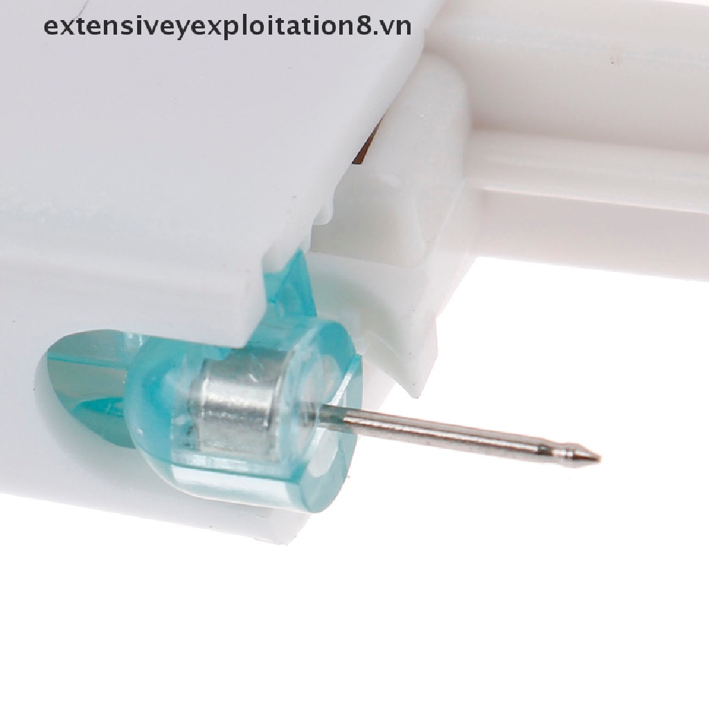 [Hàng mới về] Dụng cụ xỏ lỗ tai kèm khuyên 4mm sử dụng 1 lần