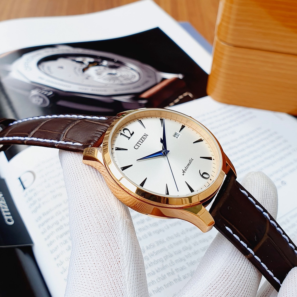 Đồng hồ nam cao cấp Citizen Automatic NJ0113-10A chính hãng