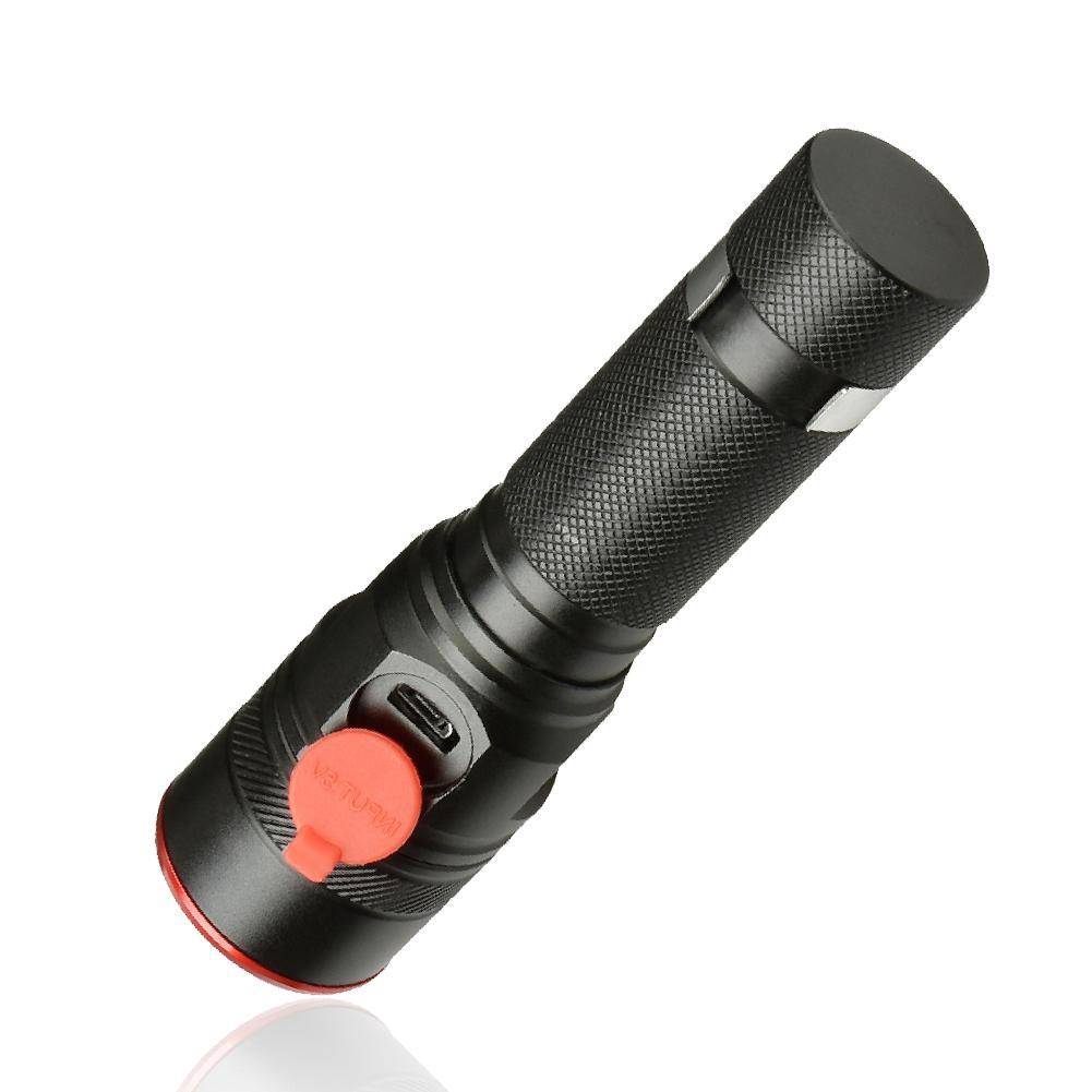 Đèn pin LED T6 5000lm sạc USB 18650 chất lượng tốt