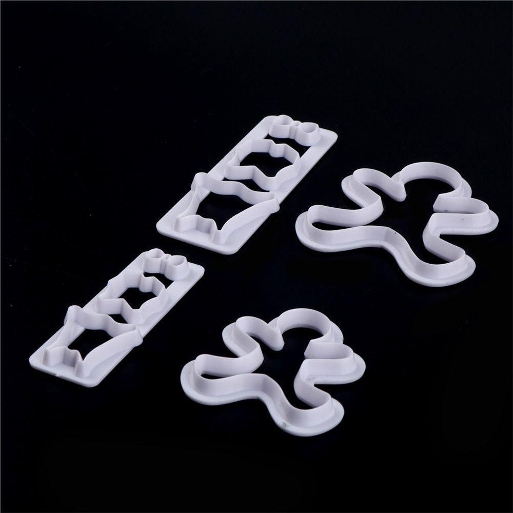 JANE Set 4 Khuôn Cắt Bánh Gừng Tiện Dụng