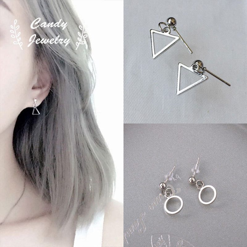 MANYUE Đôi bông tai dáng dài tạo hình độc đáo cho nữ