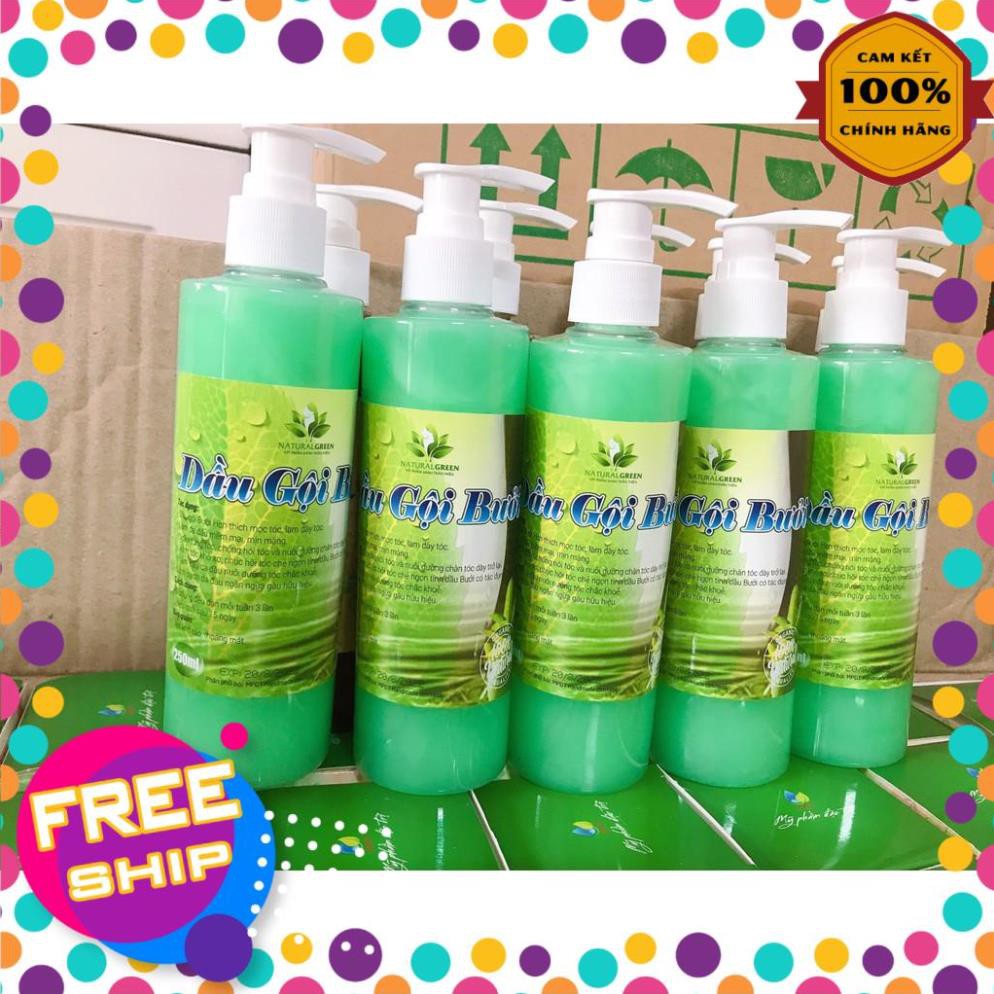 Dầu gội bưởi Ngân Bình 250ml kích thích mọc tóc dài, dày, chắc khỏe