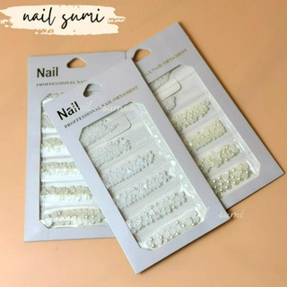 Sét trai nửa gắn móng trang trí móng