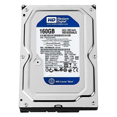 HDD máy tính bàn  160GB Western bảo hành 12 tháng