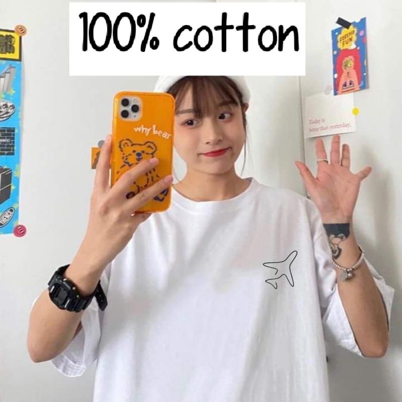 Áo thun tay lỡ form rộng unisex MSP14322