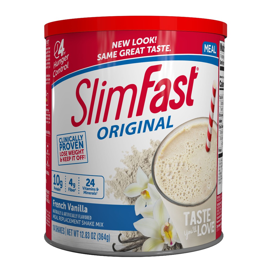 Sữa bột giảm cân Slimfast của Mỹ dành cho người muốn giảm cân hàng nội địa Mỹ