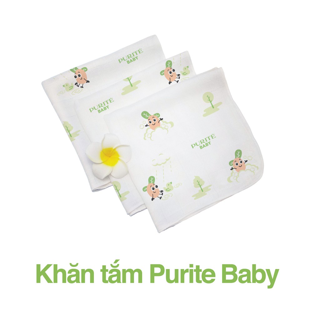 [HB Gift] Khăn Tắm Purite Baby