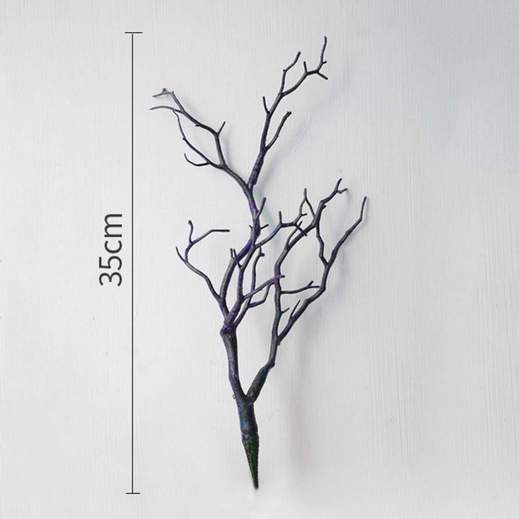 Cành Cây Nhân Tạo 35Cm Cành Cây Mây Khô Trang Trí Tường Cành Cây Khô Linh Hoạt-198-123LifeVN