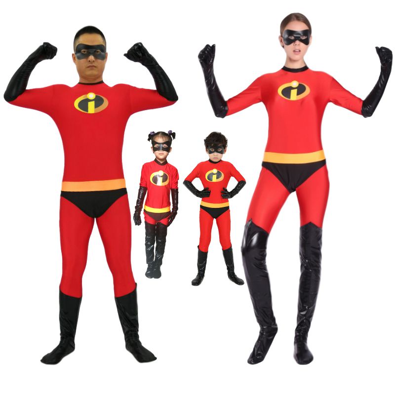 Thiết kế vượt thời gian Mới Incredibles 2 Cosplay Bob Parr Mr Trang phục đáng kinh ngạc và Halloween