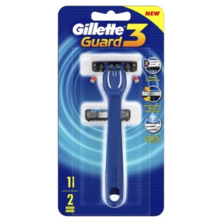 Dao cạo râu Gillette Guard3 (1 cán +2 lưỡi)