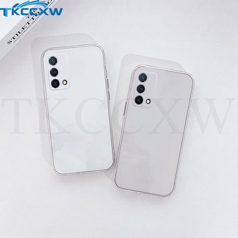 Ốp Điện Thoại Silicon Trong Suốt Hình Vuông Cho Realme 7 GT Neo3 2 2T GT2 Pro GT Master Narzo 10A 20 30A 30