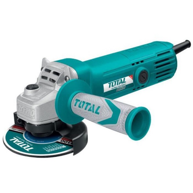 Máy mài góc 100mm 710W Total TG1071008 - Công tắc Đuôi - Trục chính M10 - Cắt săt cầm Tay