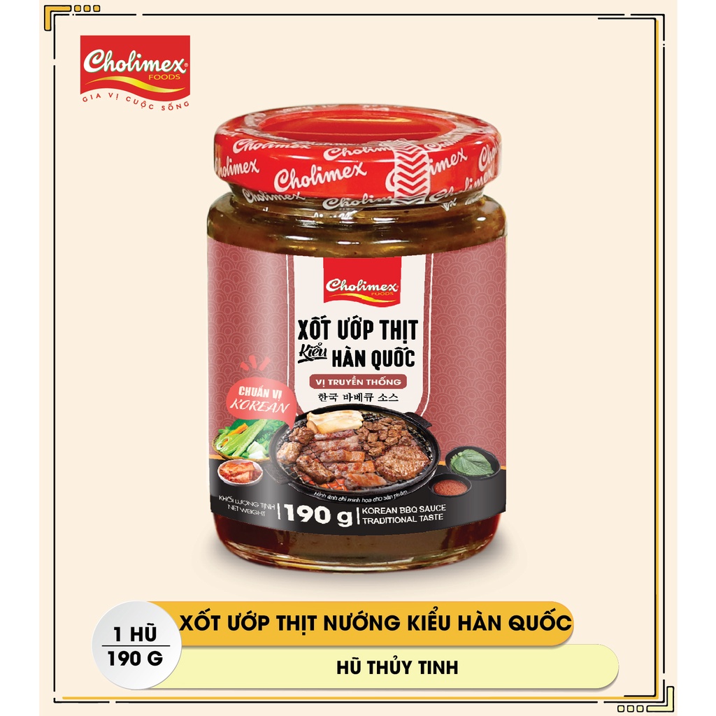 Xốt ướp thịt kiểu hàn quốc vị truyền thống