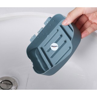 Khay Để Xà Bông 2 Lớp Trang Nhã Hộp Đựng Xà Phòng Dán Tường Cao Cấp Tiện Lợi Hamart