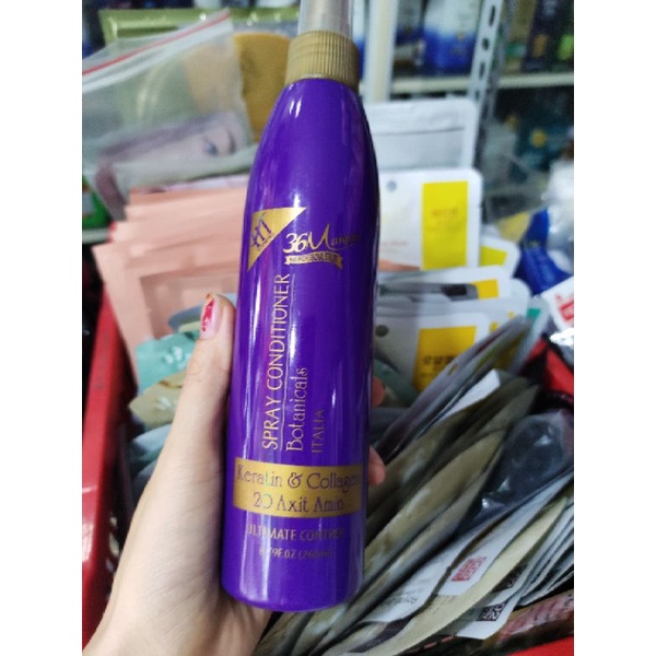 Xịt Dưỡng tóc HT 36 Waiqeix Karatin Collagen 260ml