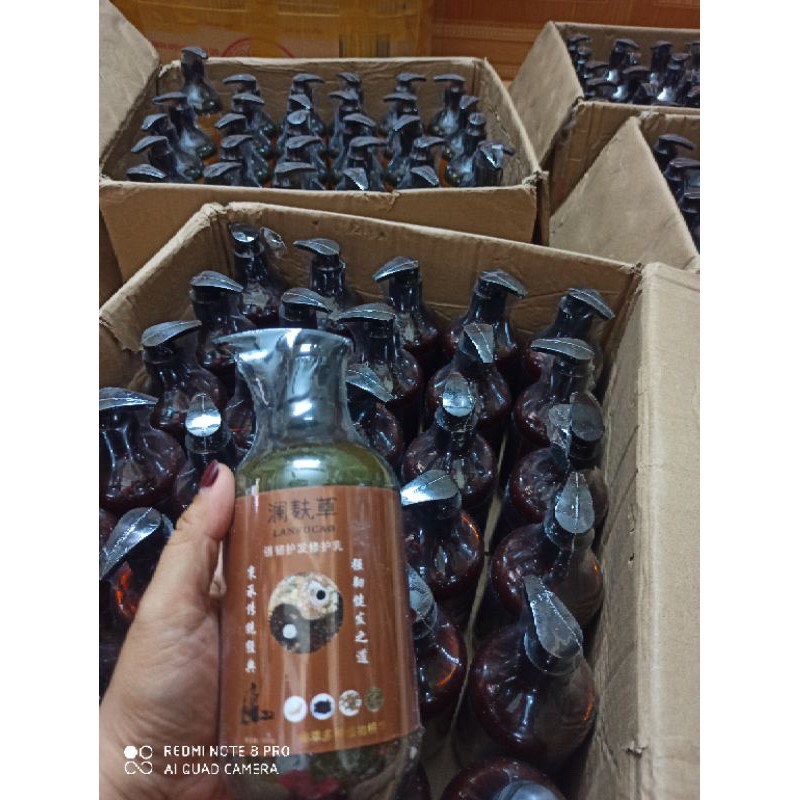 Dầu Gội Thượng Phu Thảo - Dưỡng Sinh - Thảo Dược - Giảm Rụng Tóc - Sạch Gàu - Massage Gừng Nóng - LANFUCAO 500ml - Spa