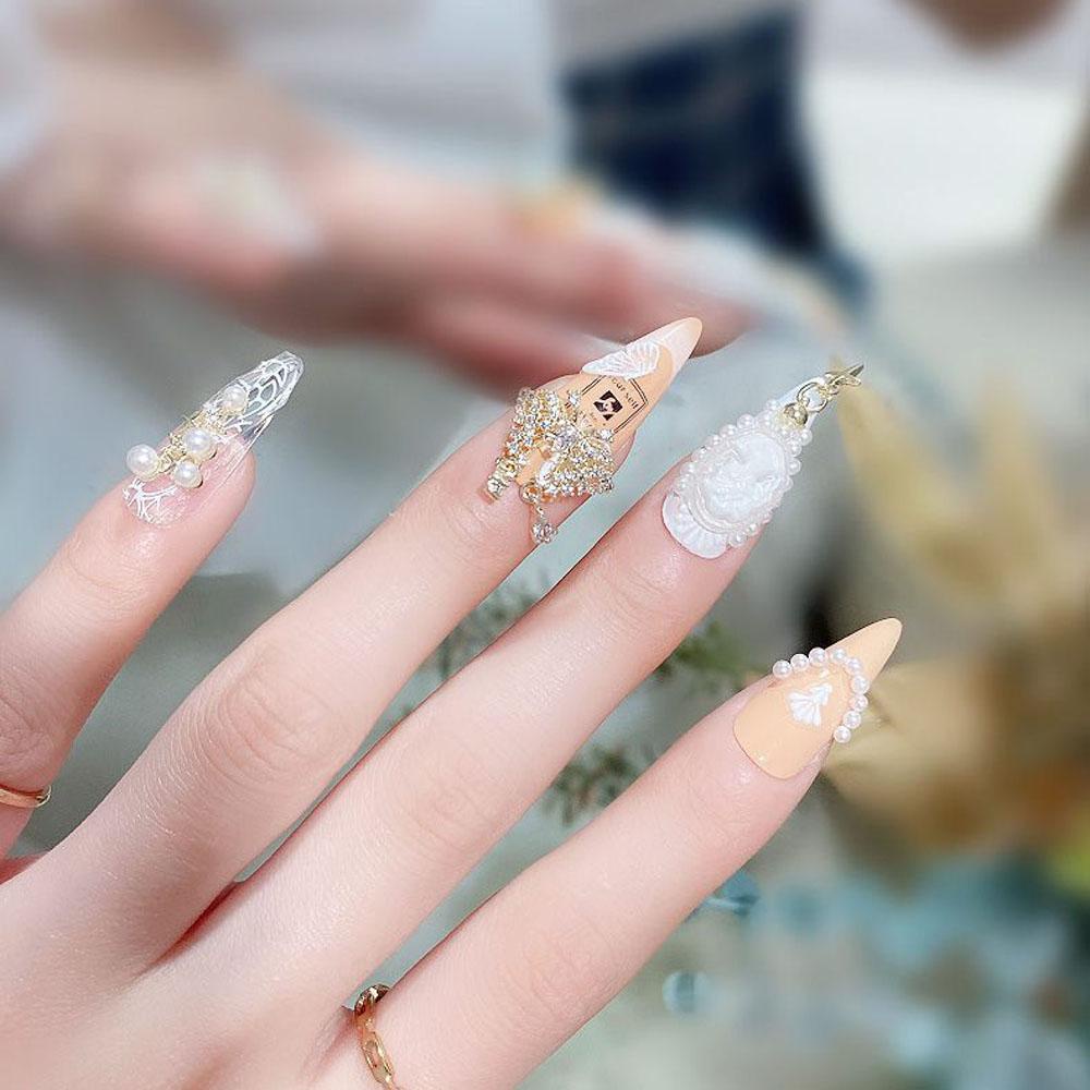 Phụ Kiện Trang Trí Móng Tay Hình Bướm Xinh Xắn|Phụ Kiện Nơ Trang Trí Móng Tay Xinh Xắn|Đồ Trang Trí Móng Tay 3D