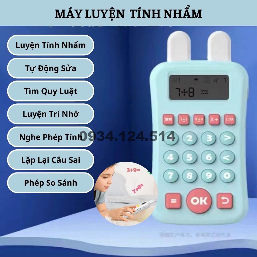 Con Lăn Phép Tính Toán Học Cộng Trừ, Máy Luyện Tính Nhẩm Học Toán Cộng Trừ Nhân Chia Cho Bé