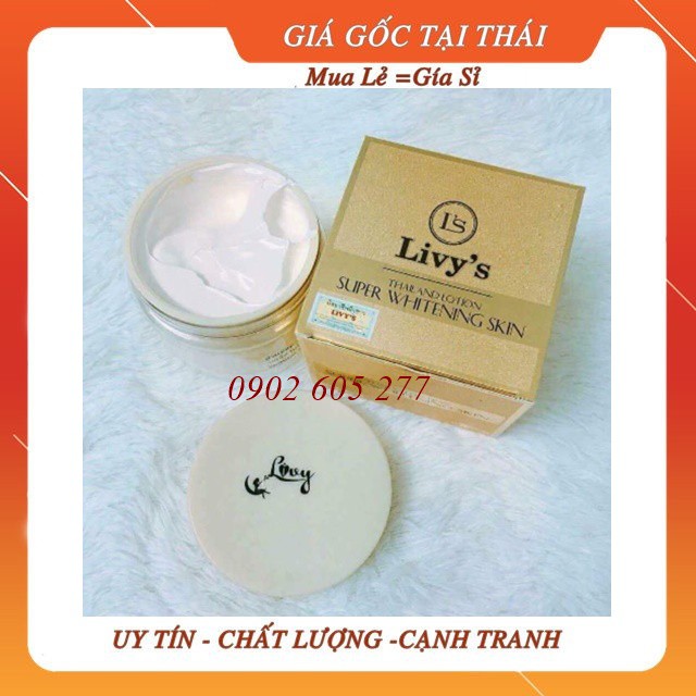 Kem Dưỡng Trắng Da Body Livy’s Thái Lan