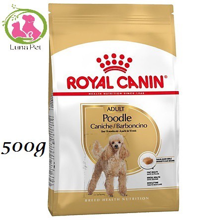 ROYAL CANIN POODLE ADULT 500G - Thức ăn hạt cho chó poodle trưởng thành 500g