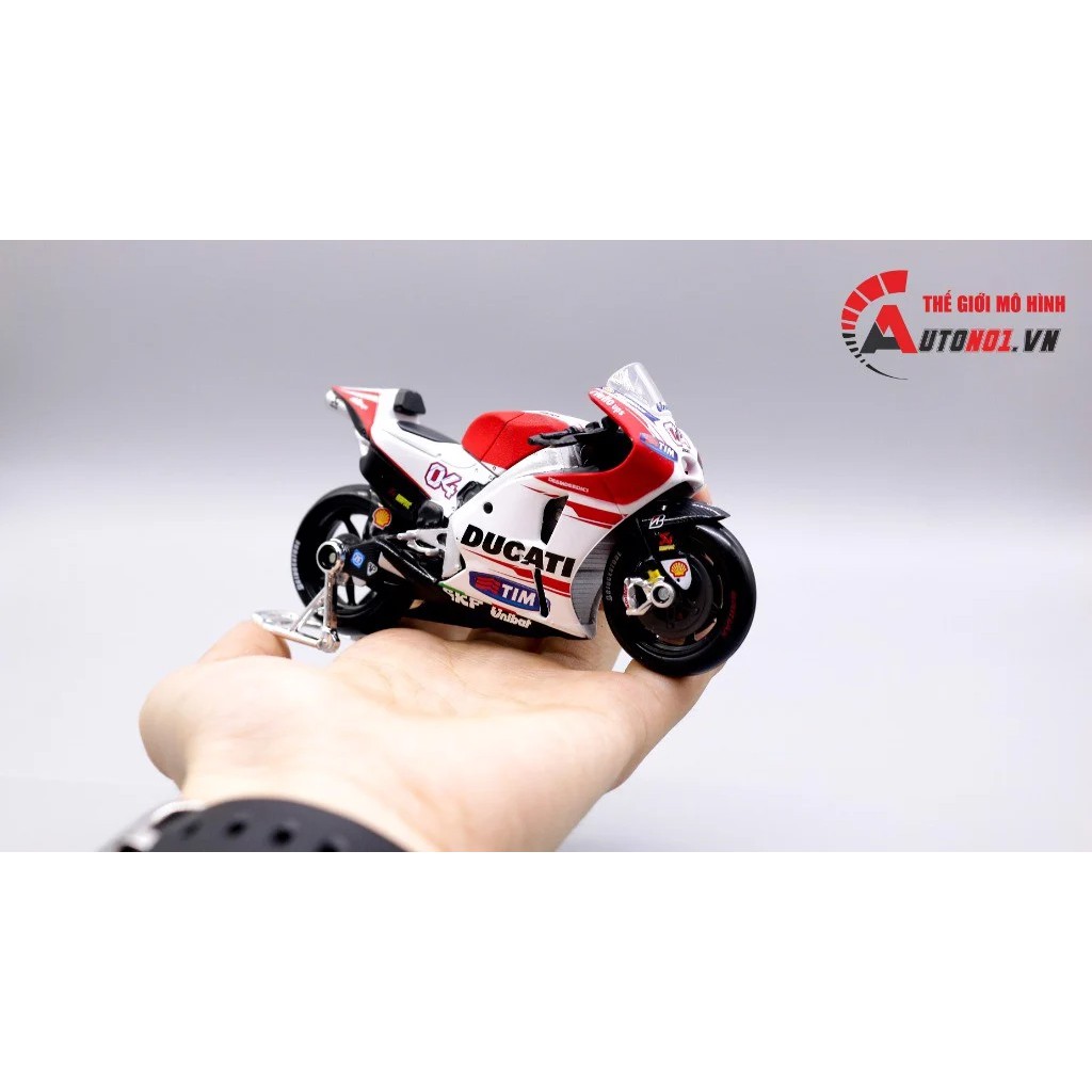 MÔ HÌNH XE MOTO GP DUCATI DESMOSEDICI 2015 NO.04 1:18 MAISTO 1797