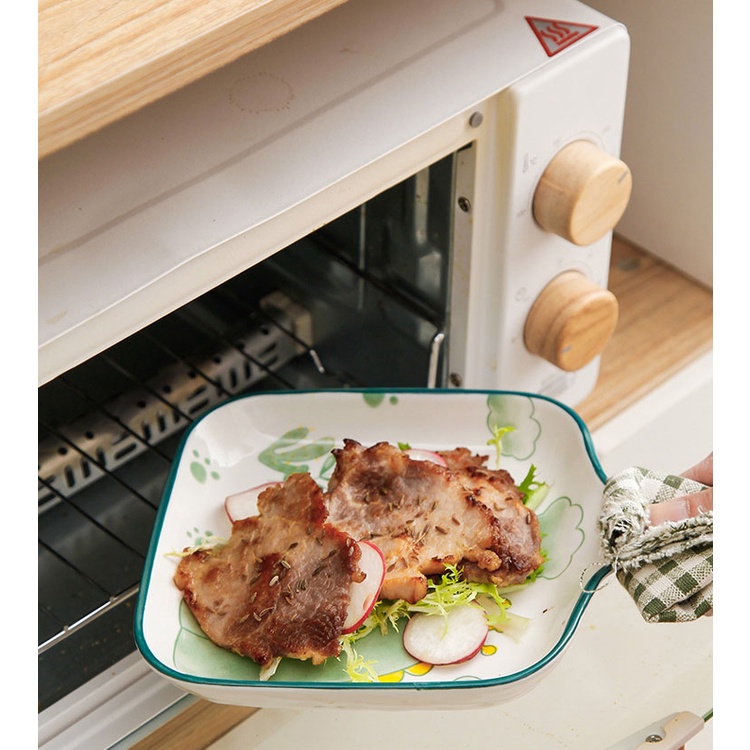 Bộ chén dĩa bát đĩa hình khủng long siêu kute