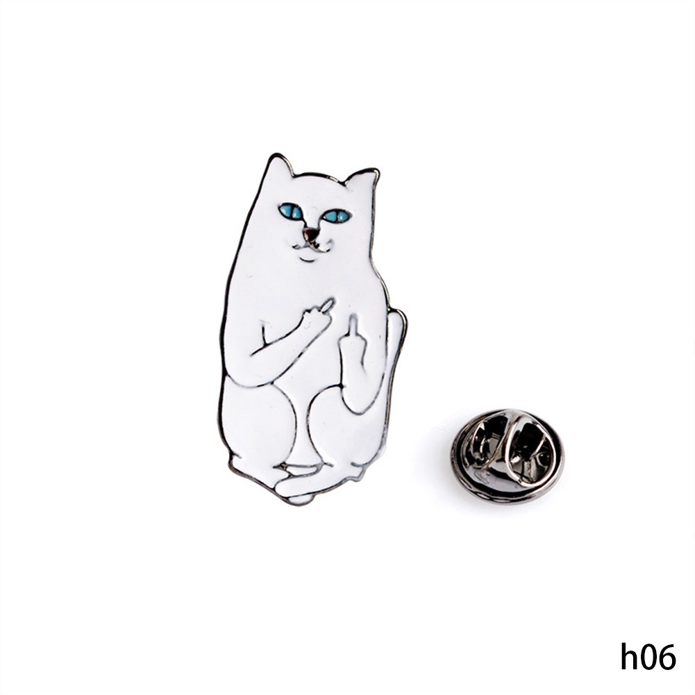 Ghim cài áo hình con mèo ngộ nghĩnh dễ thương