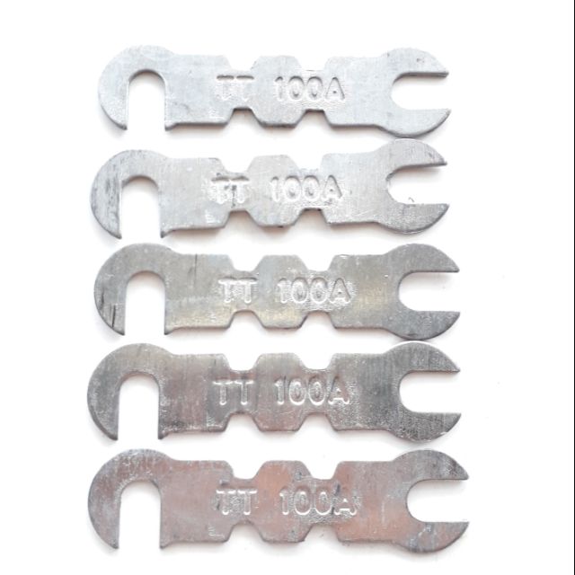 Chì cầu dao dẹp 100A x5 cái ...