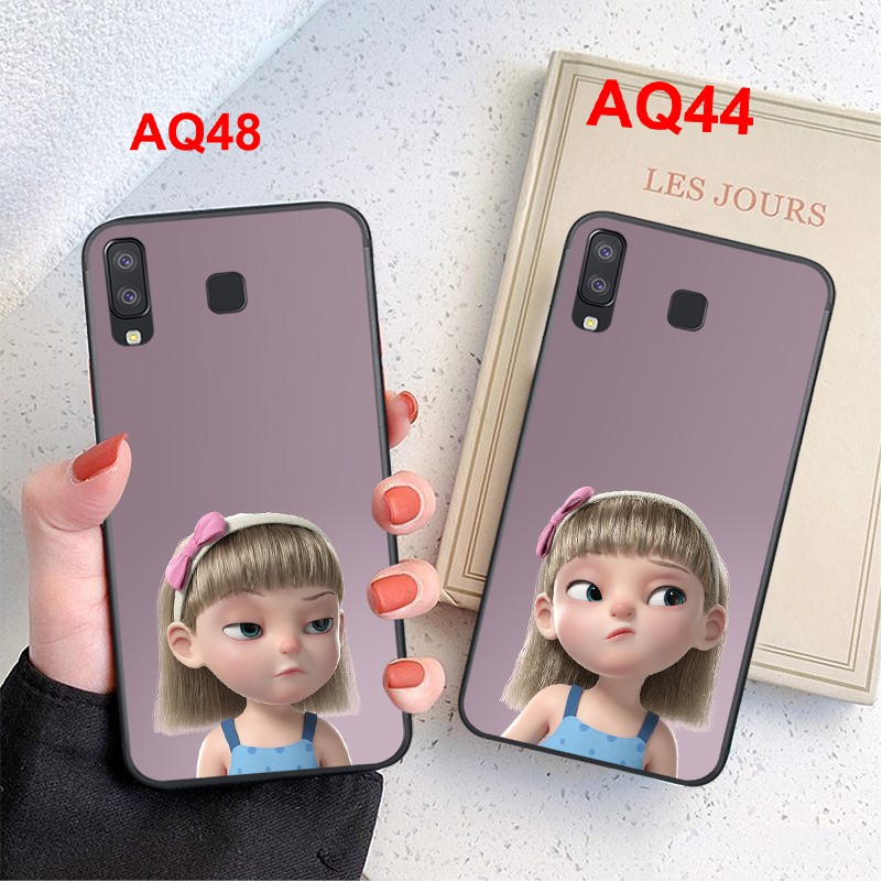 ỐP LƯNG SAMSUNG A8 STAR - A9 STAR IN MẪU CÔ BÉ ĐÁNG YÊU CUTE BIỂU CẢM DỄ THƯƠNG SIÊU HOT