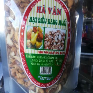 Hạt điều rang muối 500gr(loại nhân vỡ)