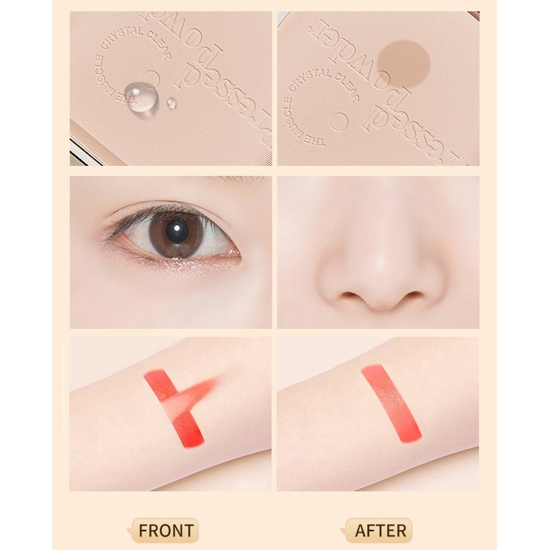 Phấn Phủ Nén Kiềm Dầu Lâu Trôi NOVO Feathery Silk In Mist 5545