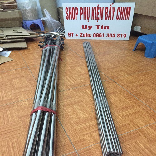 Sào bẫy chim sẻ, sào rút inox loại xịn cao cấp