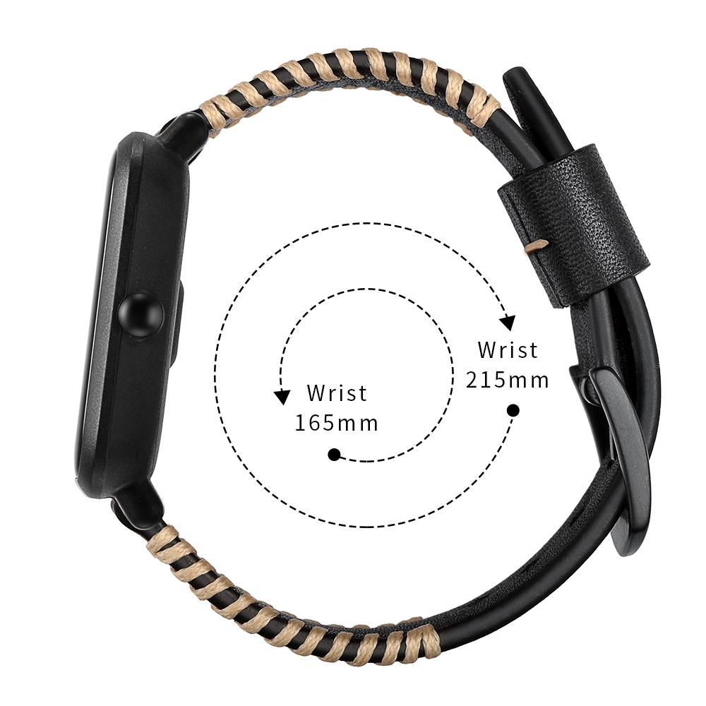 Dây đeo bằng da cho đồng hồ thông minh Huami Amazfit Bip 1S U