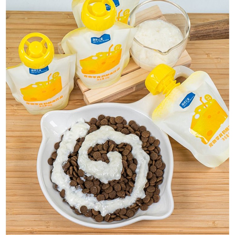 Súp Phô Mai Ocean Star Cho Cún Mèo - 60G