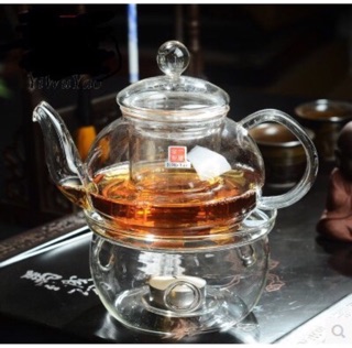 Bộ ấm chén thuỷ tinh 600ml