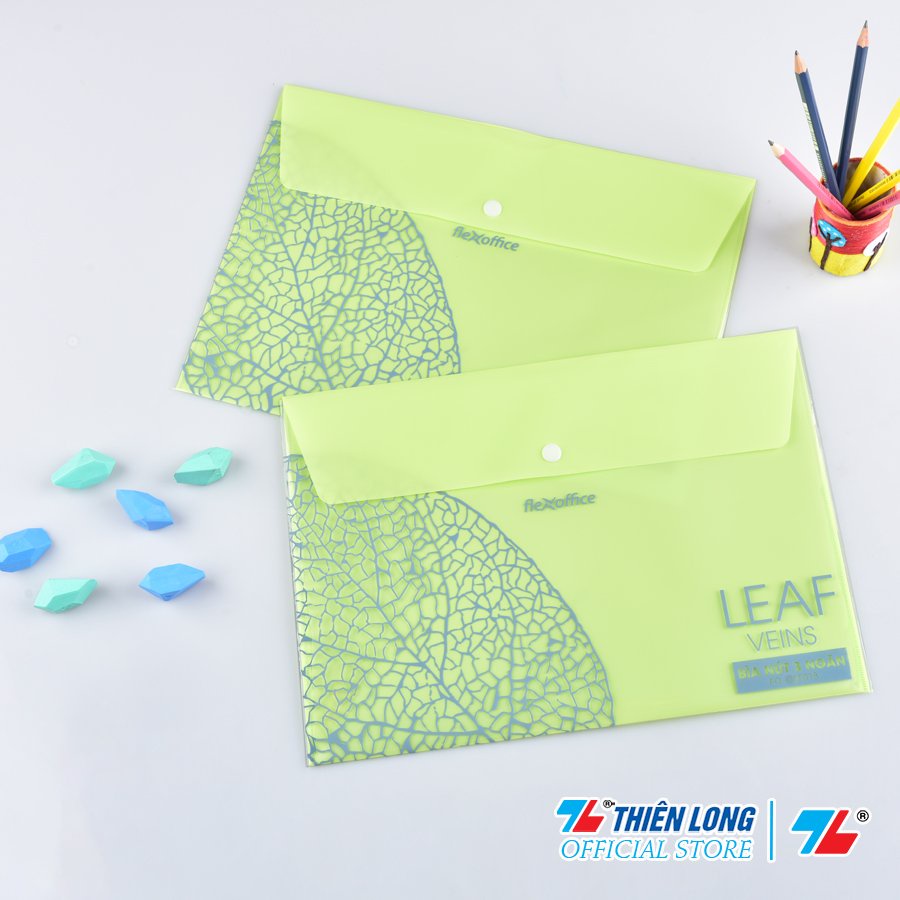 Bìa nút 3 ngăn Thiên Long Flexoffice FO-CBF018