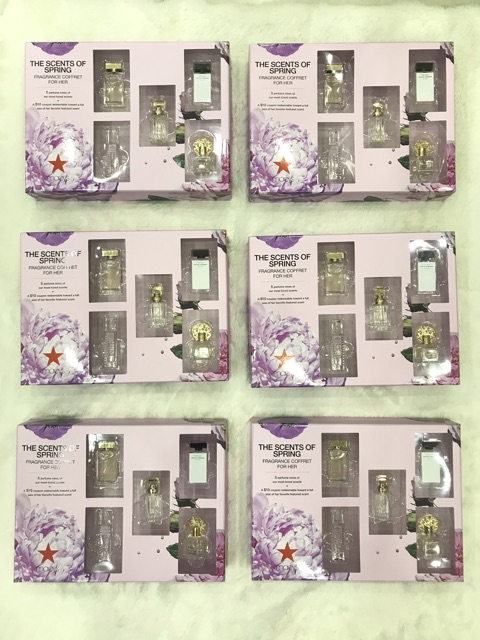 Set nước hoa the scient of spring của Macy’s | Thế Giới Skin Care