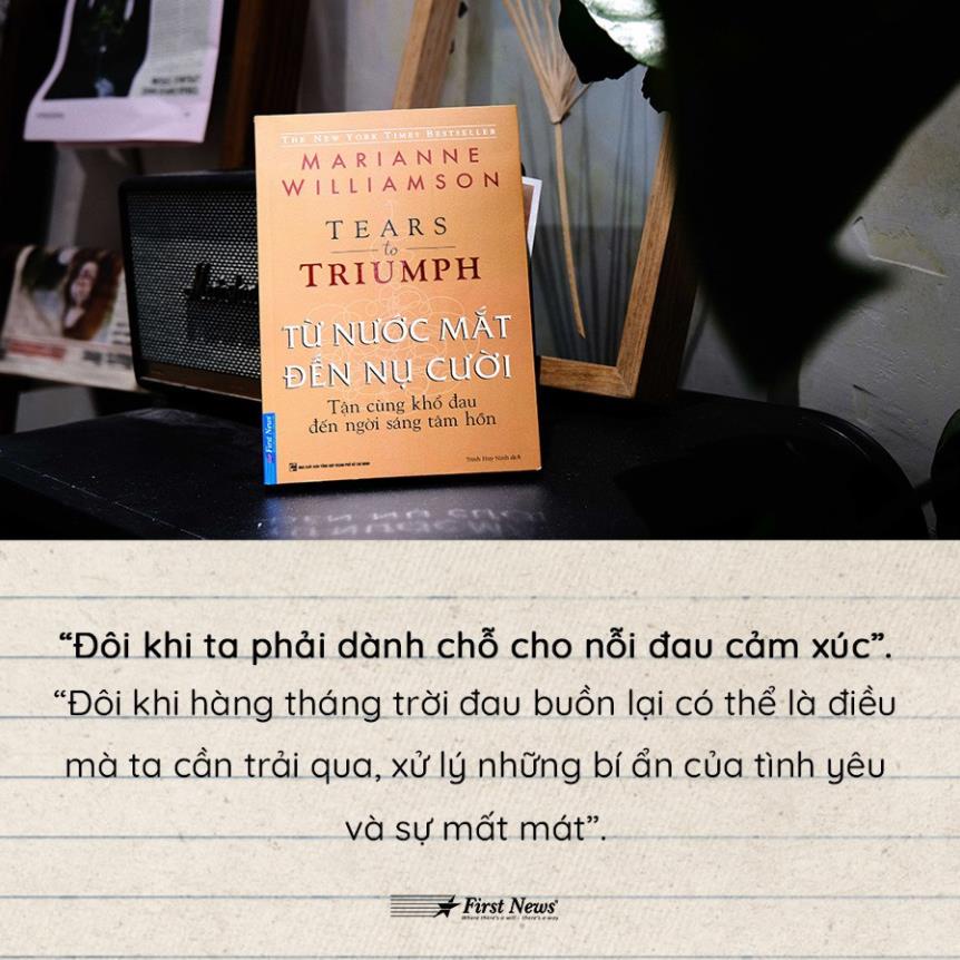 Sách - Từ nước mắt đến nụ cười - First News