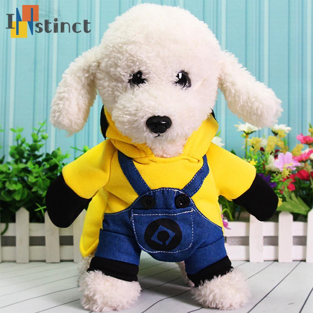 Áo Hoodie In Hoạt Hình Ngộ Nghĩnh Cho Thú Cưng