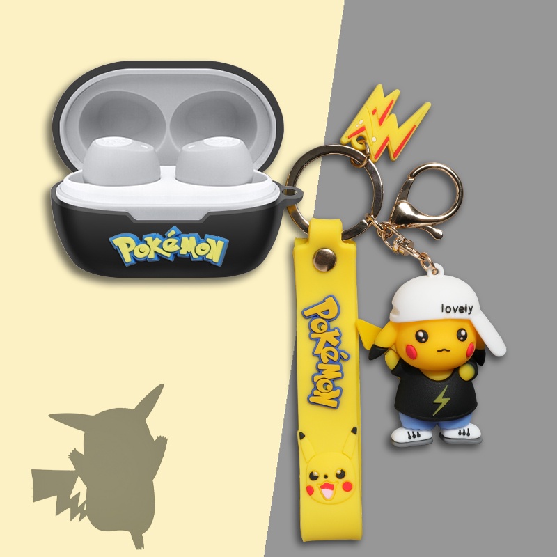 JBL Tune115 TWS Case Cartoon Burger Keychain Pendant JBL T115 Silicone Soft Shell Cover Cute Pokémon Pikachu Crayon Shin-chan JBL TUNE115 TWS Headphone Case Cover Shockproof Shell Cover Creative Astronaut JBL T115 TWS Cover