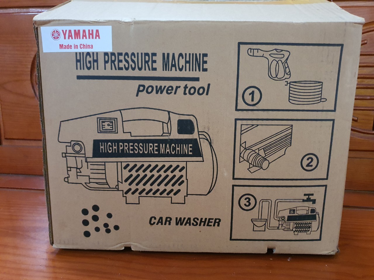 Máy rửa xe, tưới cây, xịt vệ sinh tự động, áp lực cao Y.A.M.A.H.A SY 2208C