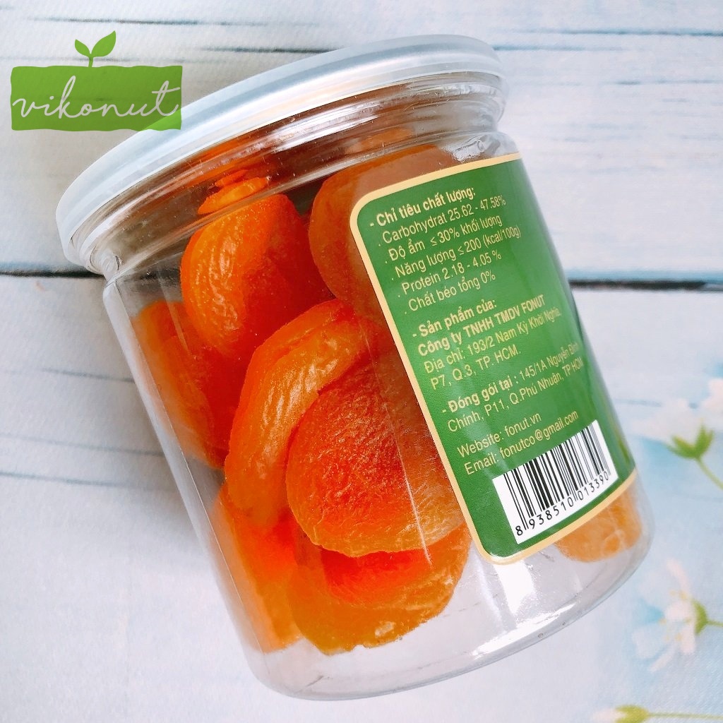 Mơ sấy dẻo chua ngọt không đường Thổ Nhĩ Kỳ  - Dried Apricot Turkey