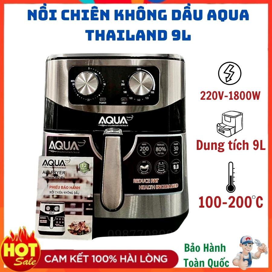 [Mã 44ELSALE2 giảm 7% đơn 300K] Nồi chiên không dầu AQUA dung tích 9L bảo hành chính hãng