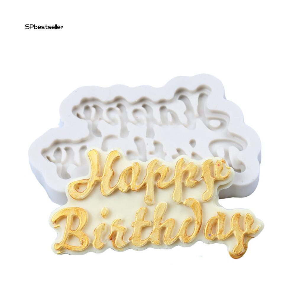 Khuôn bánh silicon tạo hình chữ cái
