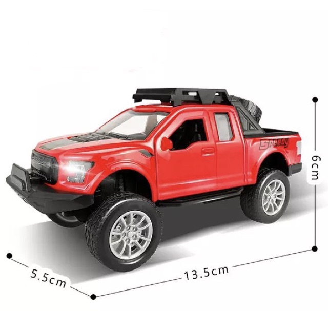 Xe mô hình Ford Raptor có đèn và âm thanh
