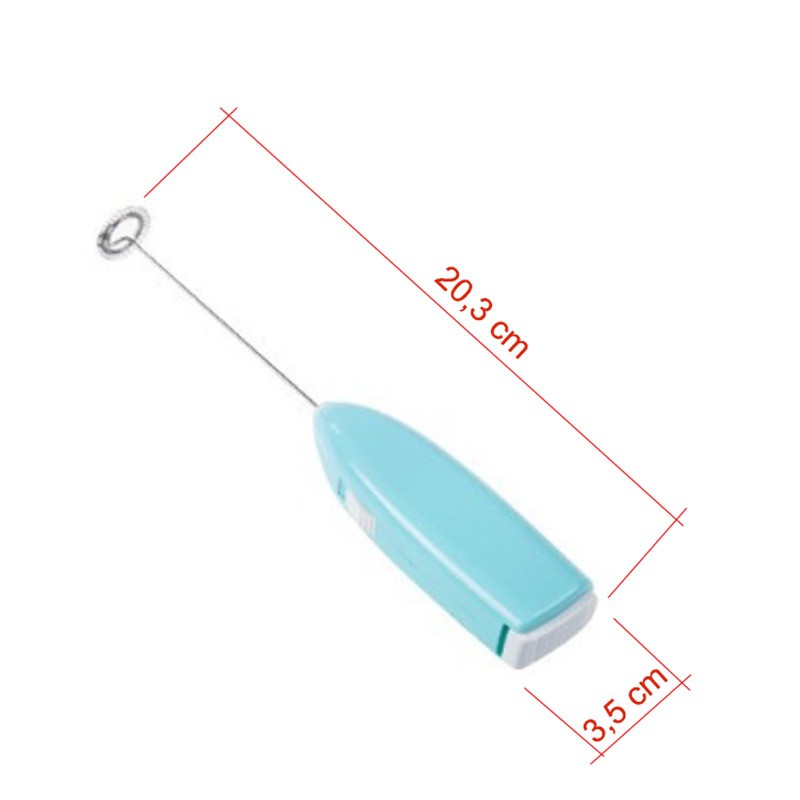 [FREESHIP] Cây đánh trứng, khuấy cà phê mini sử dụng 2 pin AA tiện dụng.